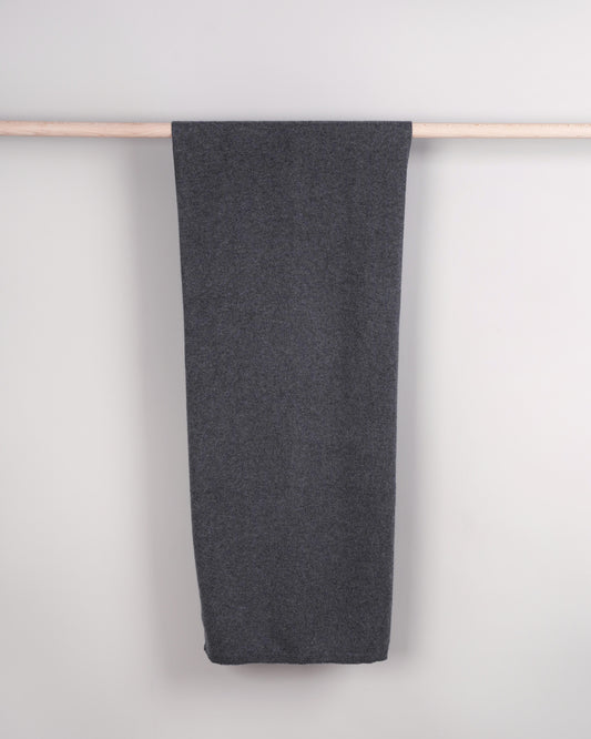 Mori Strickschal Charcoal Melange