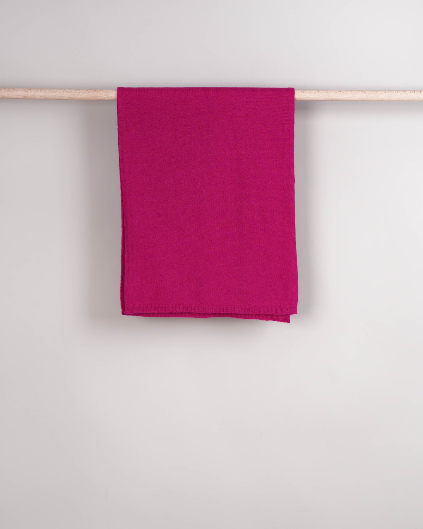 Mori Strickschal Fuchsia