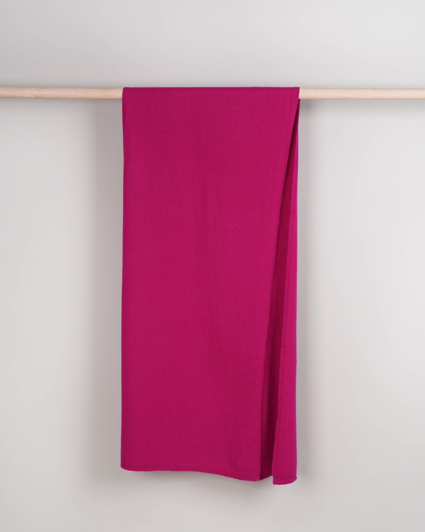 Mori Strickschal Fuchsia