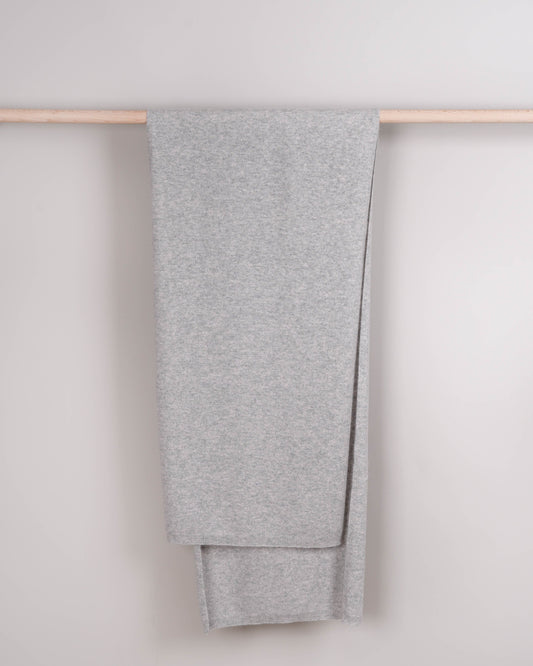 Mori Strickschal Light Gray