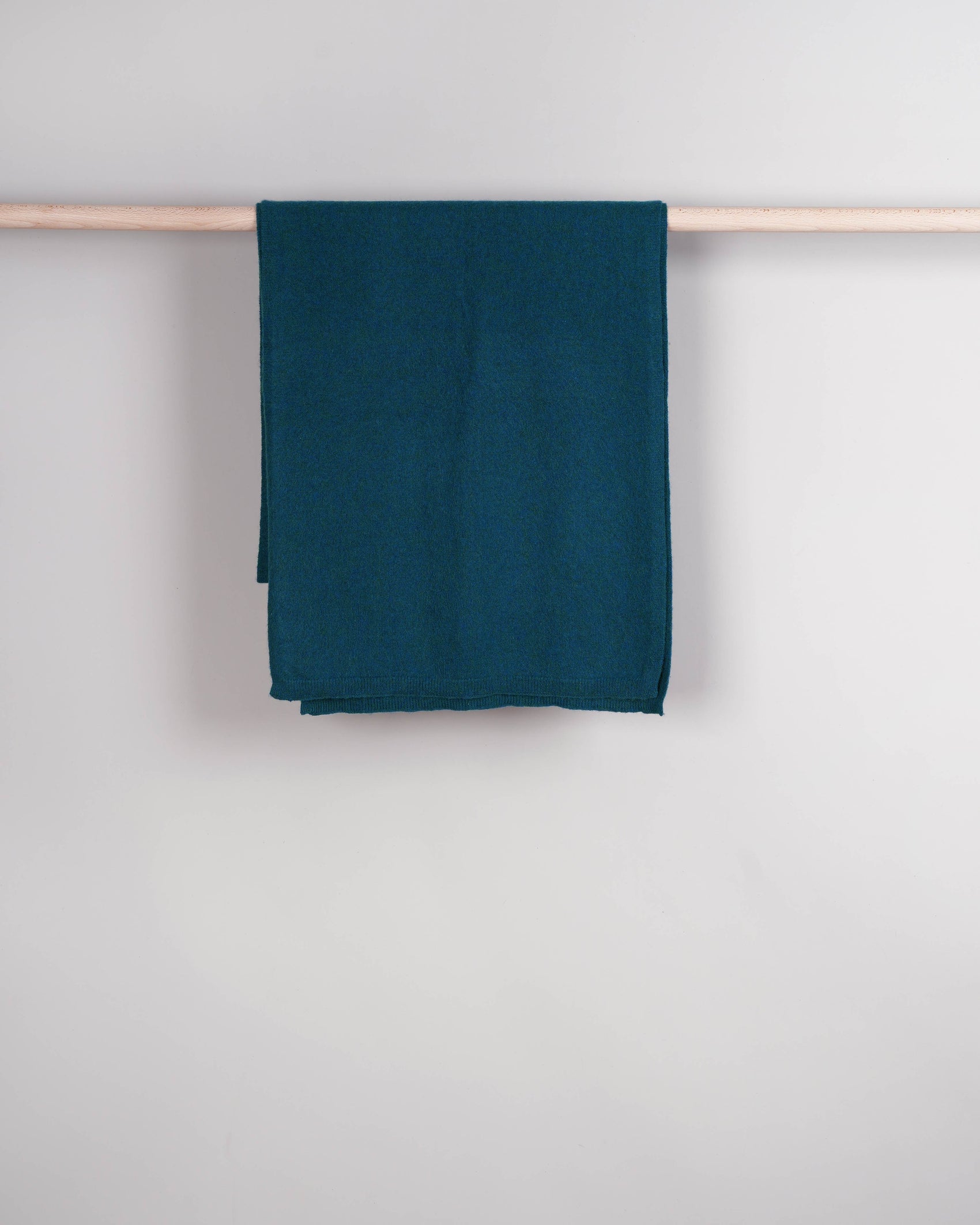 Mori Strickschal Petrol Melange