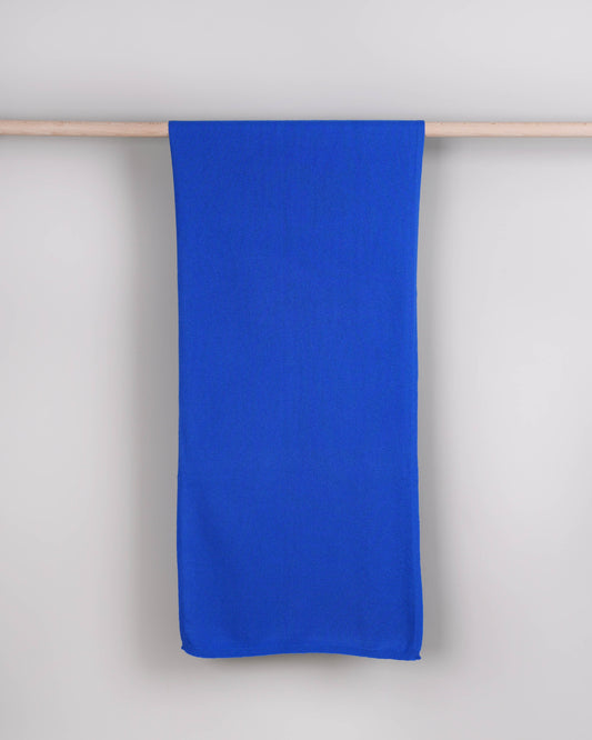 Mori Strickschal Royal Blue