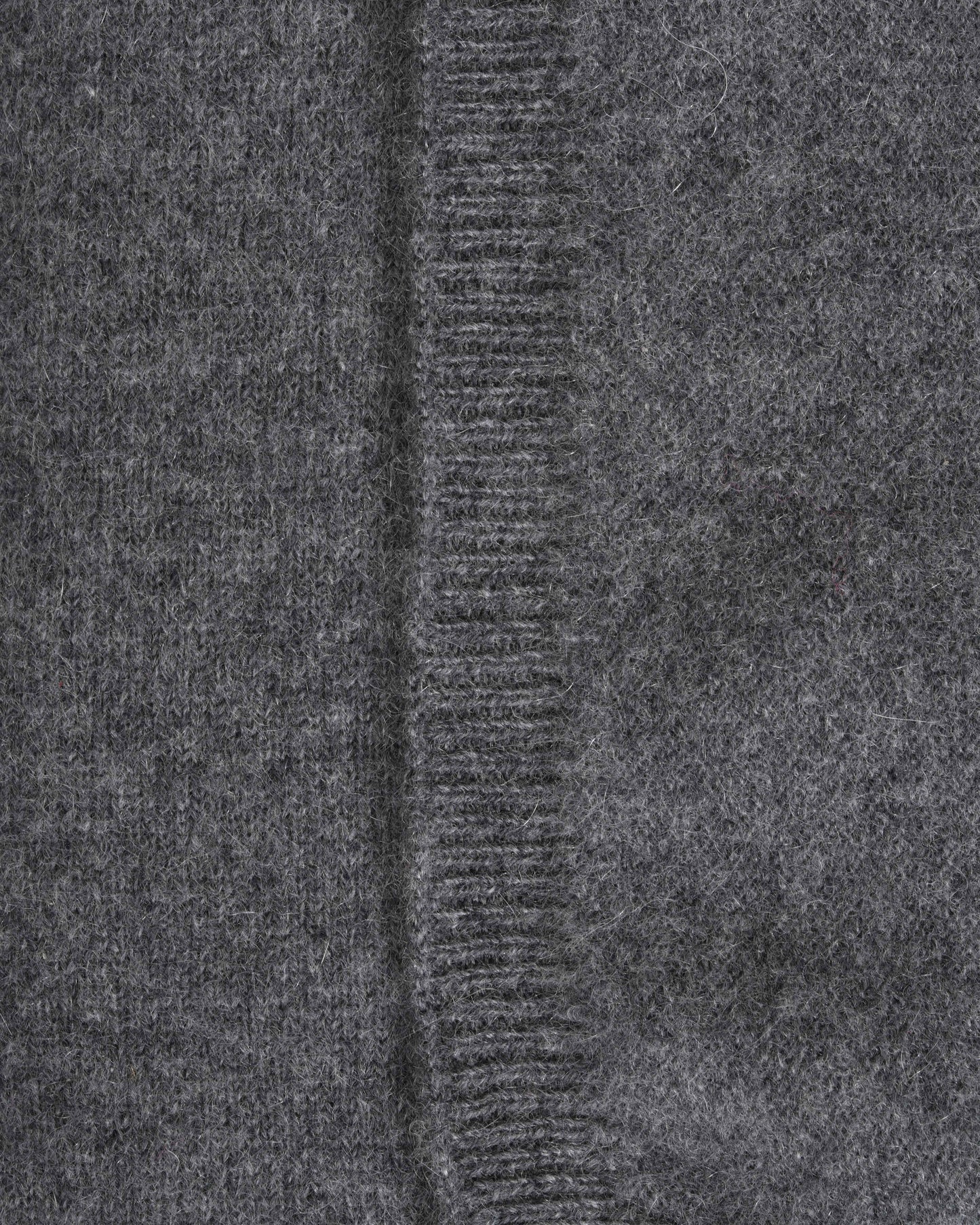 Mori Strickstola Charcoal Melange