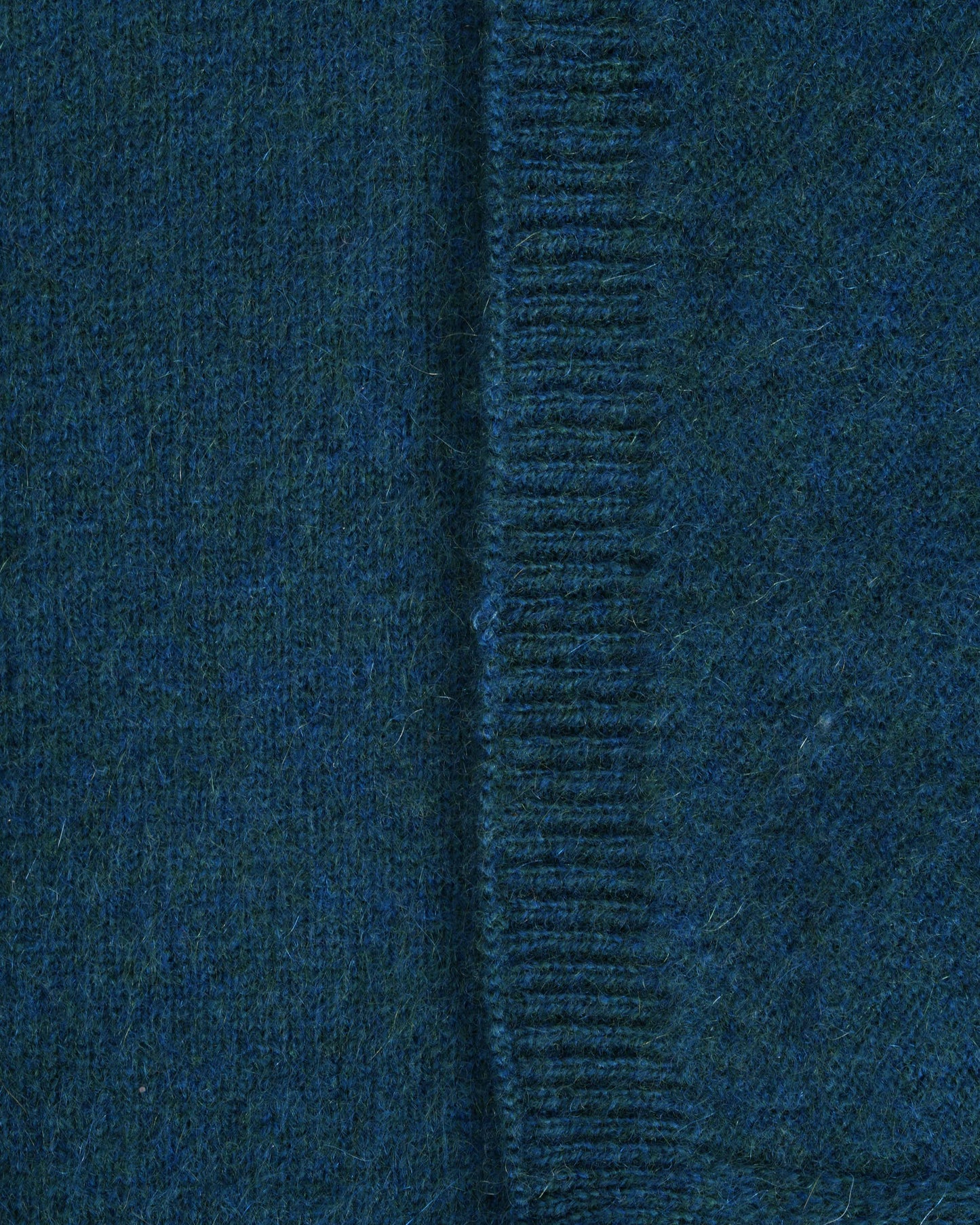 Mori Strickschal Petrol Melange