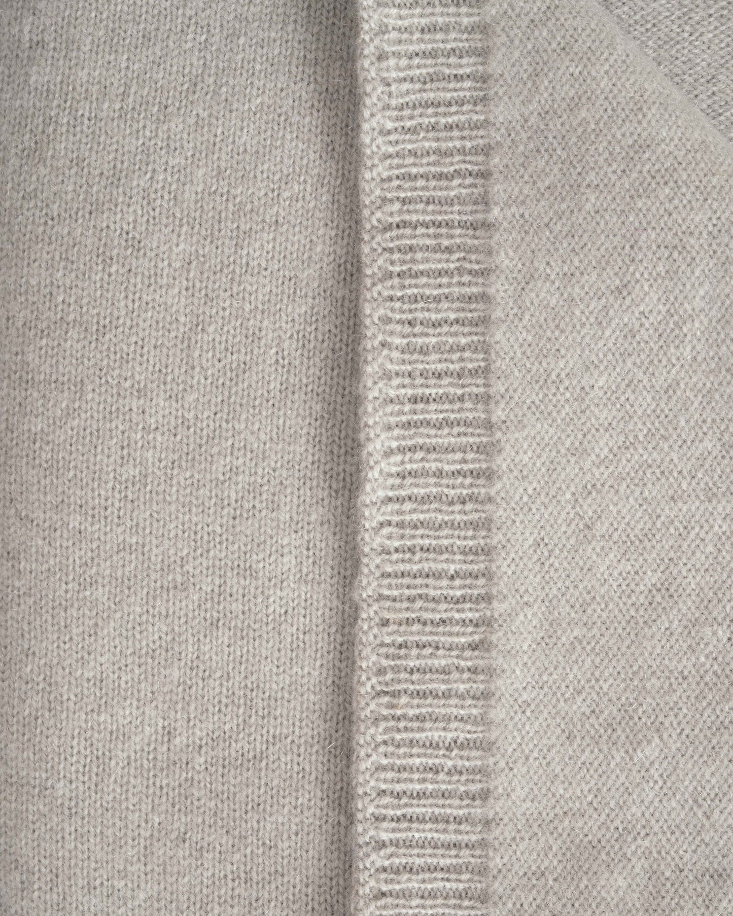 Mori Strickstola White Sand