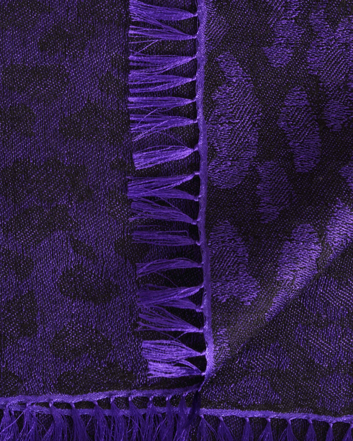 Water-Pashmina Leopard violet