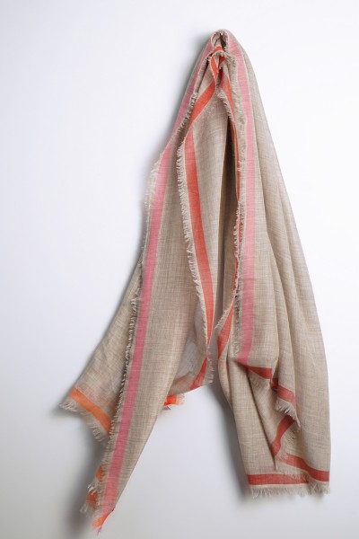 Pashmina Ligne Shawl light grey