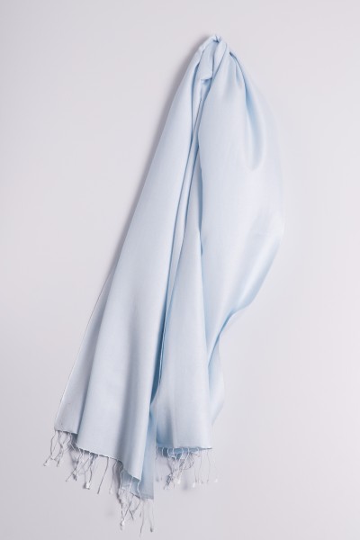 Pashmina 70x200cm light blue