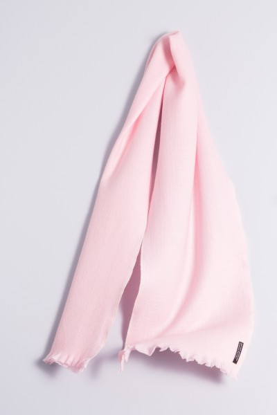 Winter Scarf 100% Cashmere crystal rose