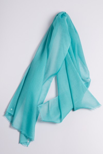 Hot Pashmina blue turquoise