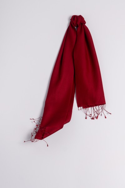 Pashmina 30x150cm tibetan red