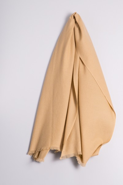 Pashmina 100% Cashmere sesame