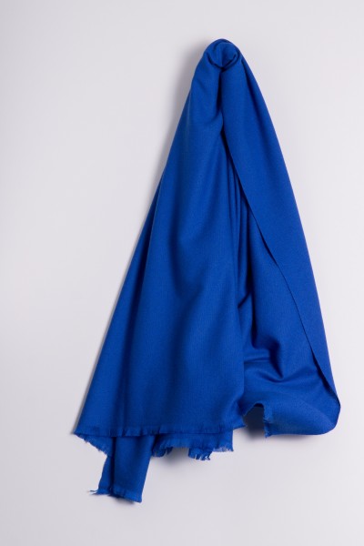 Pashmina 100% Cashmere royal blue