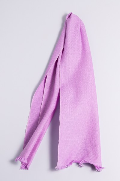 Winter Scarf 100% Cashmere viola