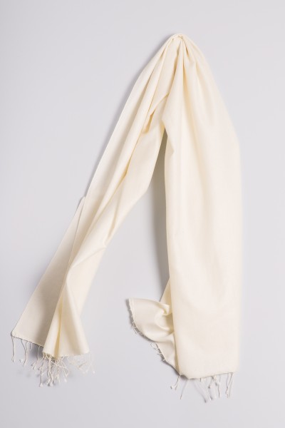 Pashmina 70x200cm wool white