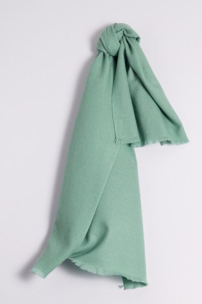 Pashmina 100% Cashmere jade green